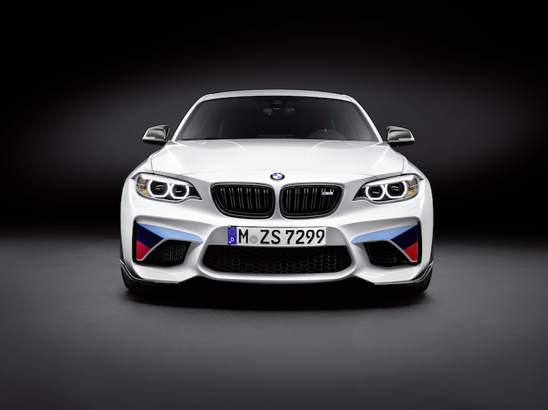 Nueva línea de accesorios BMW M Performance para el BMW M2 Coupé